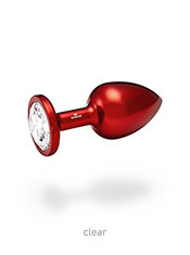 Rosebuds Light Plug XL, красный / clear