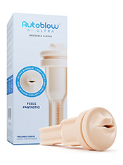 Autoblow AI Ultra Sleeve, Ротик / светлый