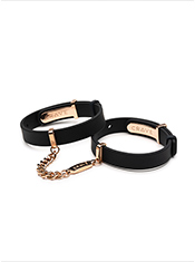 Crave ID Cuffs, черный/розовое золото