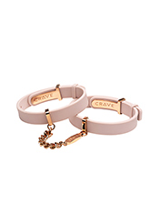 Crave ID Cuffs, розовый/розовое золото