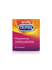 Durex Pleasuremax, 3 шт.