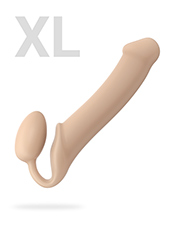 Страпон strap-on-me Bendable XL, телесный
