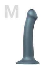 strap-on-me Metallic Shine Dildo M, «темная вода»