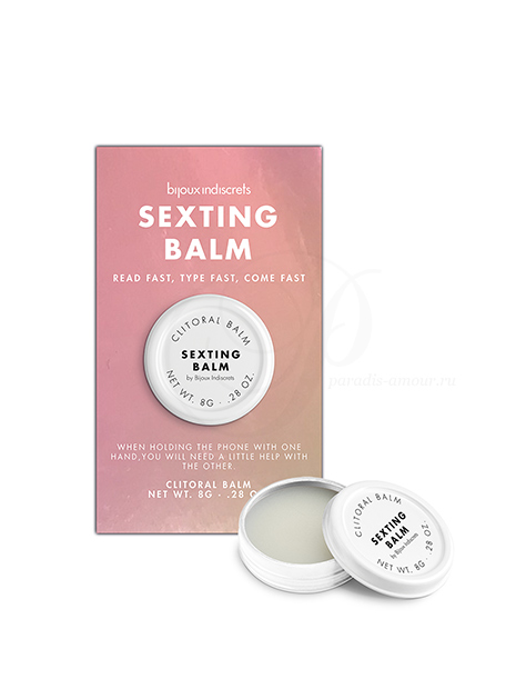 Bijoux Indiscrets Clitoral Balm, Sexting Balm (имбирь)