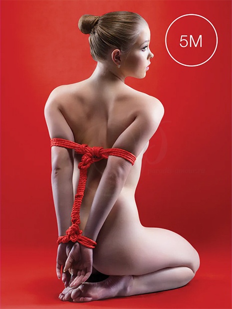 Ouch! by Shots Japanese Rope, 5 метров / красный