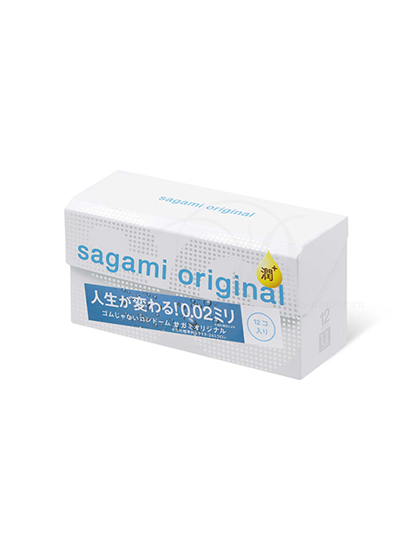 Sagami Original 0.02 Extra Lub, 12 шт.