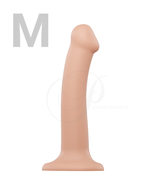 strap-on-me Dual Dildo M, телесный