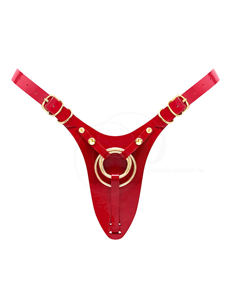 strap-on-me Fabulous Harness, лаковый красный