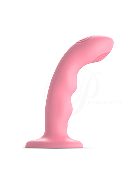 strap-on-me Tapping Dildo Wave, розовый