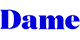 Логотип Dame